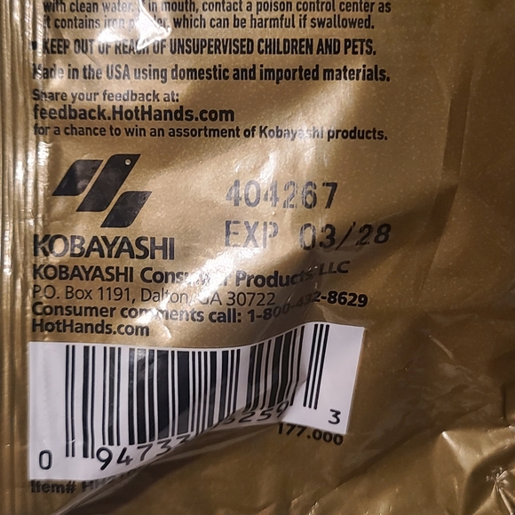 HotHands Hand Warmer Value Pack 10 Pairs NWOT - Picture 7 of 9